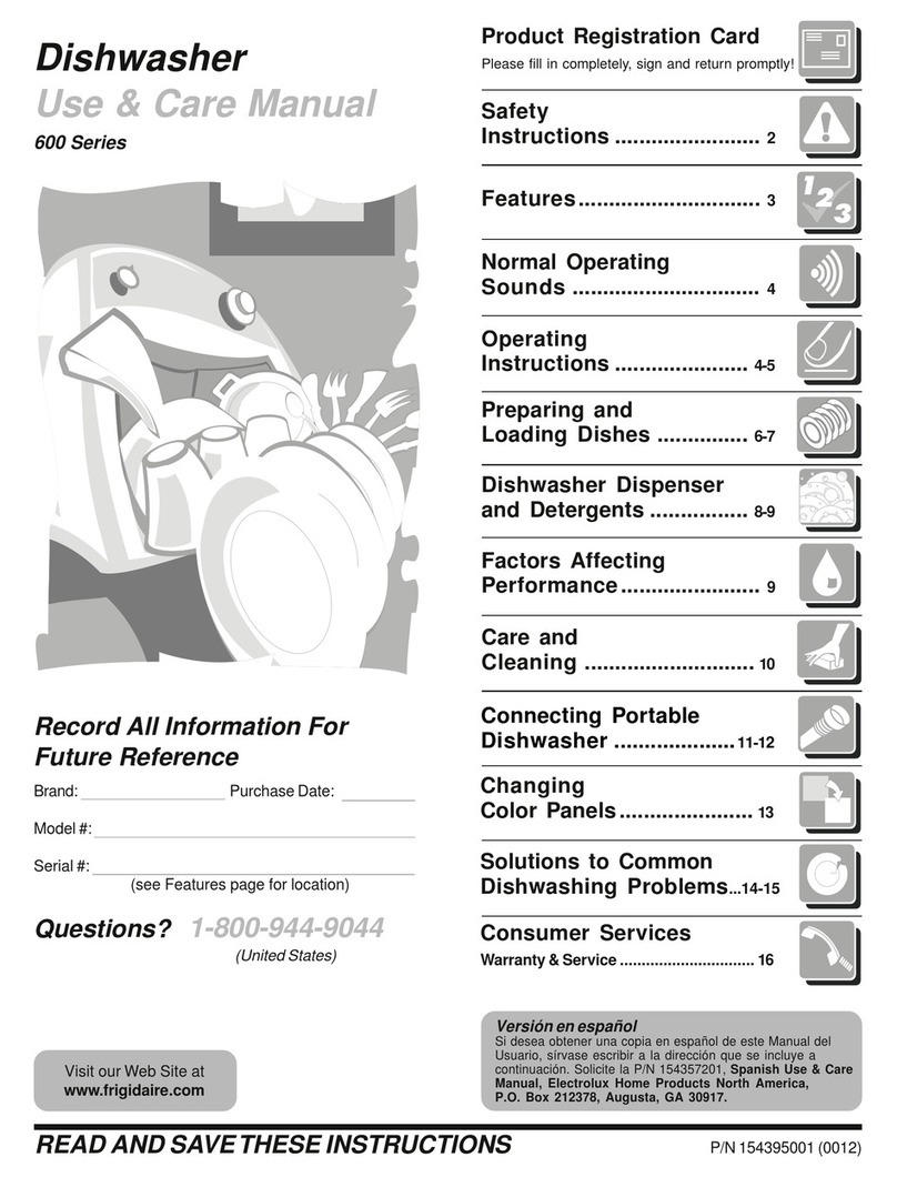 Frigidaire GDP635RHR2 User manual