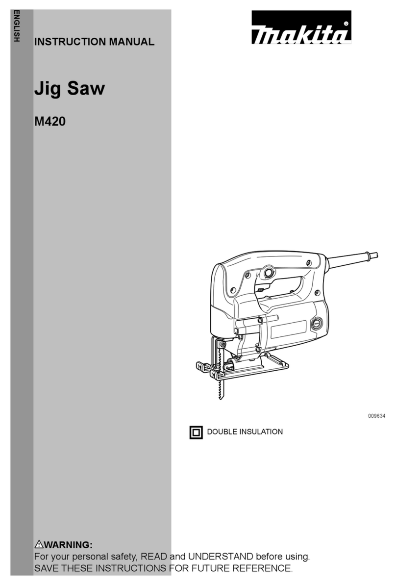 Maktec M420 instruction manual