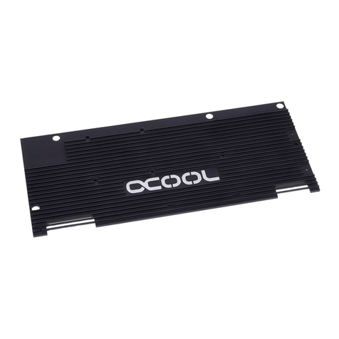 Alphacool GPX-N 1080Ti-M24 User manual