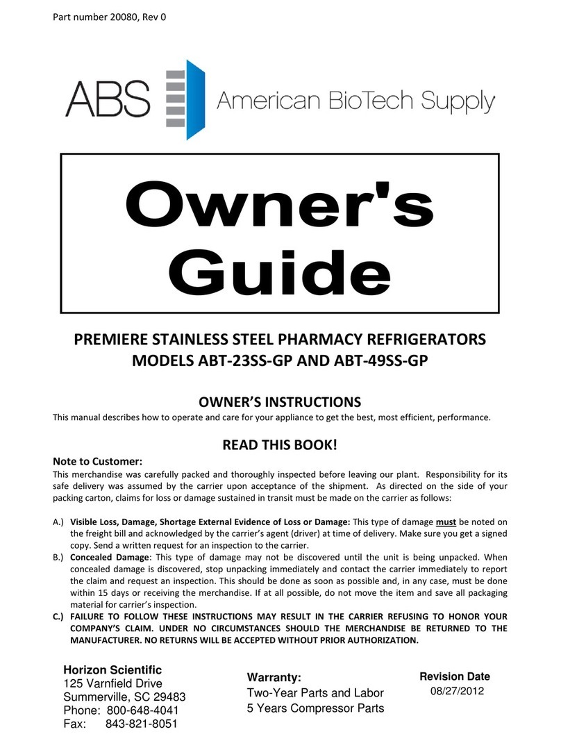 ABS ABT-23SS-GP User manual