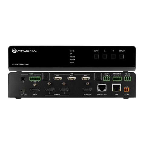 Atlona SW-510W-EU-KIT User manual