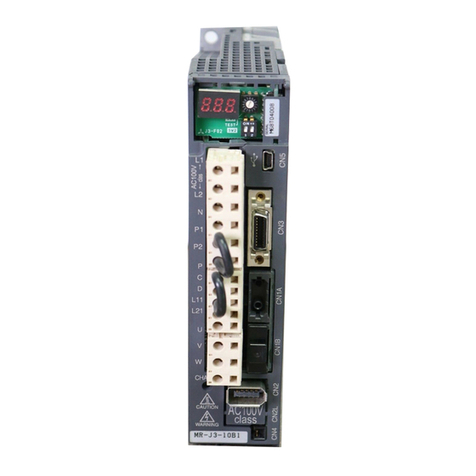 Mitsubishi Electric Melservo MR-J3-10B instruction manual