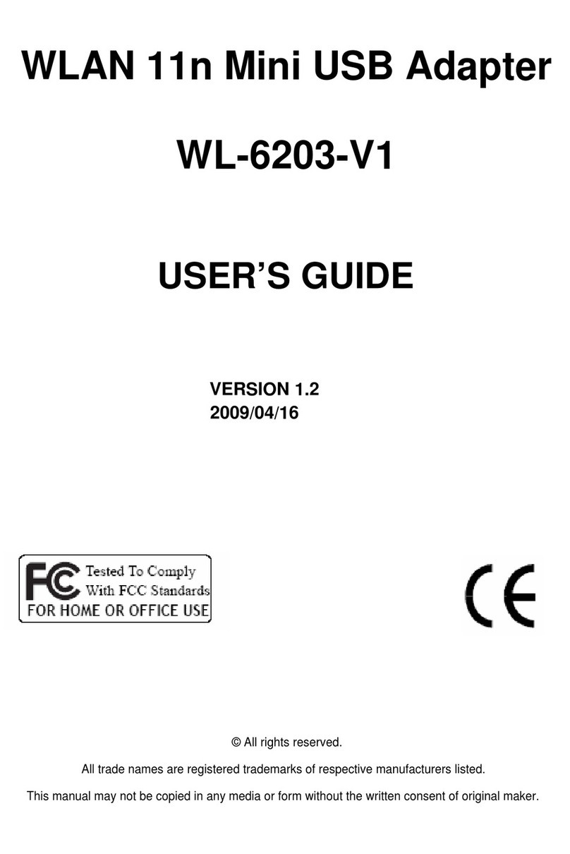 CC&C WL-6203-V1 User manual