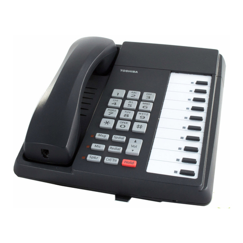 Toshiba Strata DKT3010F-S User manual