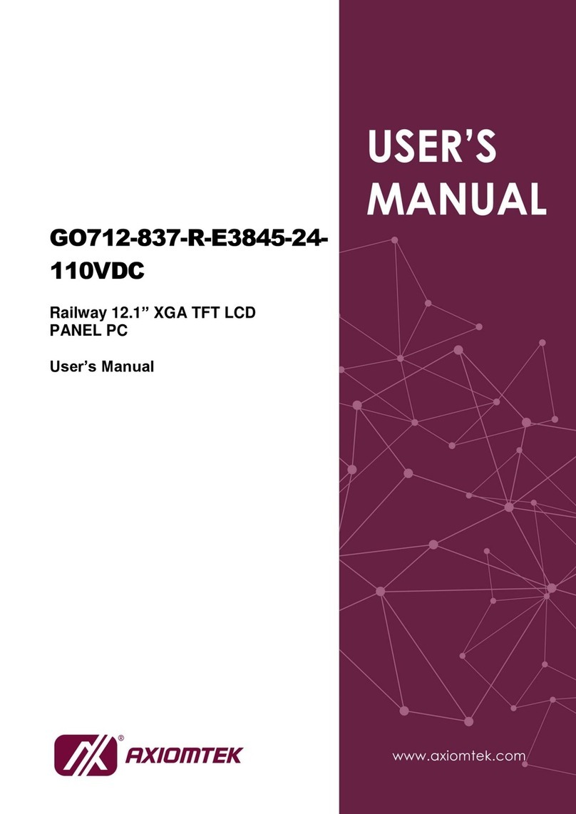 AXIOMTEK GO712-837-R-E3845-24- 110VDC user manual