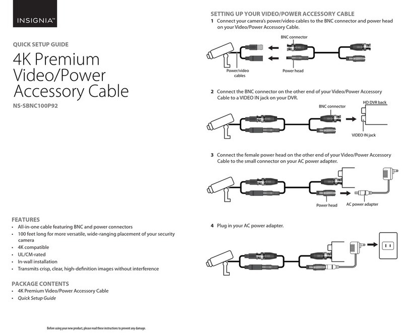 Insignia NS-SBNC100P92 Quick setup guide Insignia NS-SBNC100P92 Quick setup guide