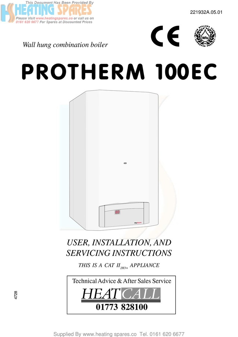 Protherm 100EC Manual Protherm 100EC Manual