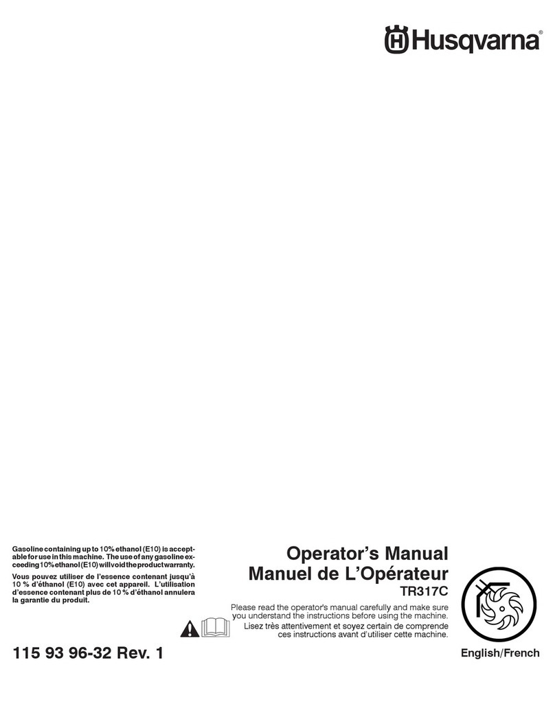 Husqvarna TR317C User manual Husqvarna TR317C User manual