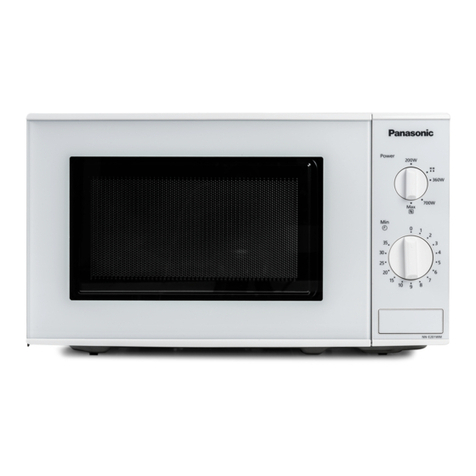 Panasonic NN-E201 WM operating instructions