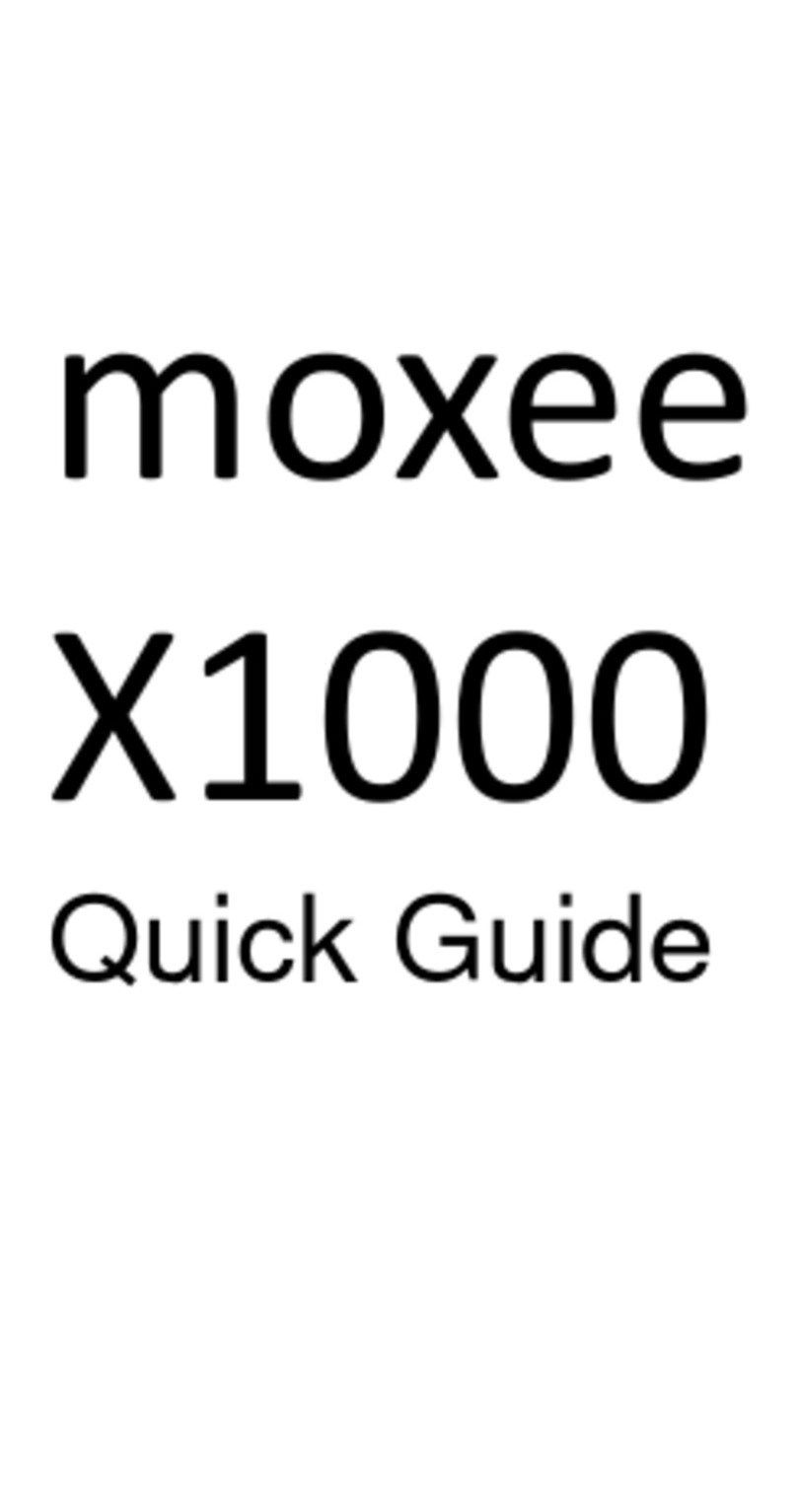 Moxee X1000 User manual
