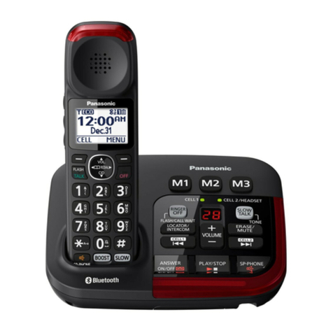 Panasonic KX-TGM460 User manual