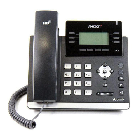 Verizon one talk T41P User manual