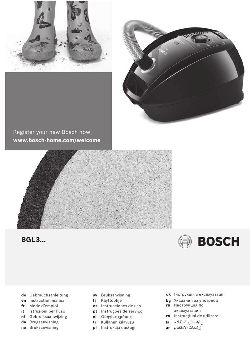 Bosch BGL3 series User manual Bosch BGL3 series User manual
