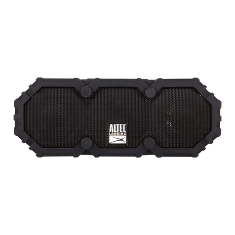 Altec Lansing MINI LIFEJACKET 2 quick start guide