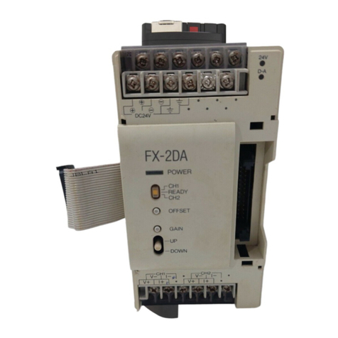 Mitsubishi Melsec FX-2DA User manual