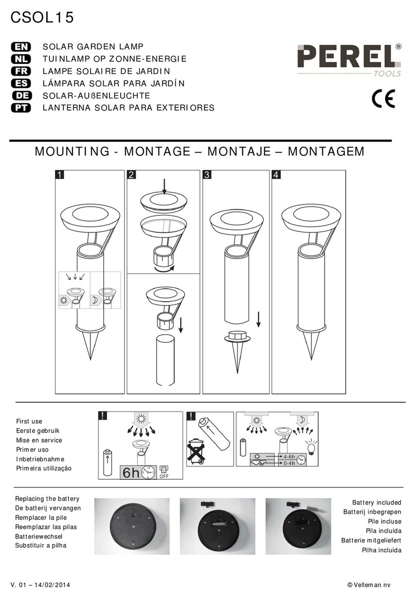 Velleman Perel Tools CSOL15 Guide