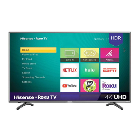 Hisense 65R7050E User manual