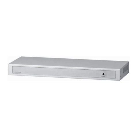 Videotec SM164B User manual