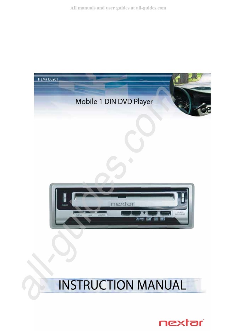 Nextar D3201 User manual