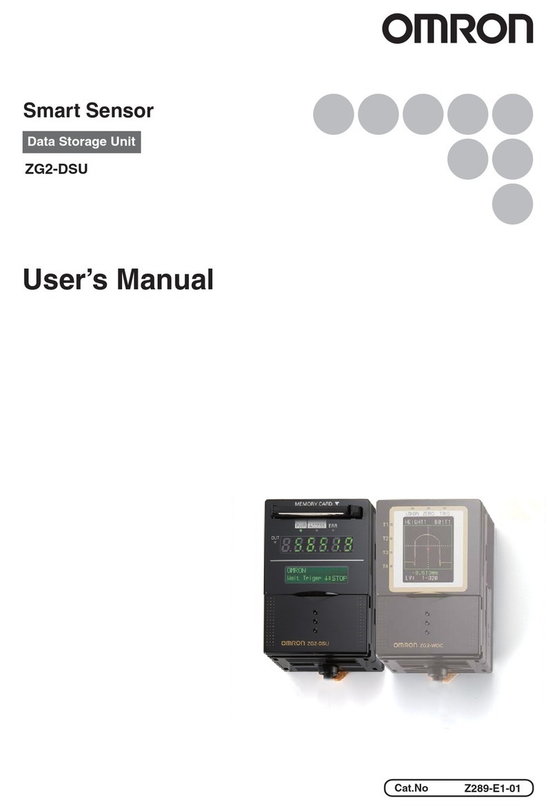 Omron ZG2-WDS8T user manual