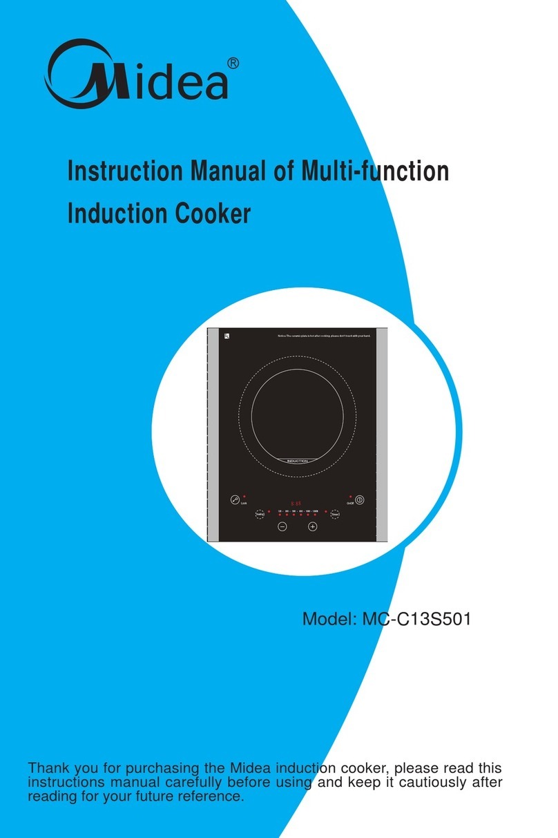 Midea MC-C13S501 User manual Midea MC-C13S501 User manual