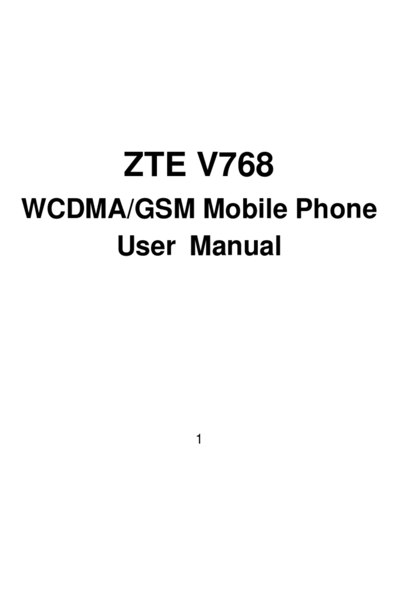 Zte V768 User manual