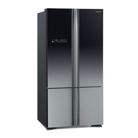 Hitachi R-WB730PRU5 User manual