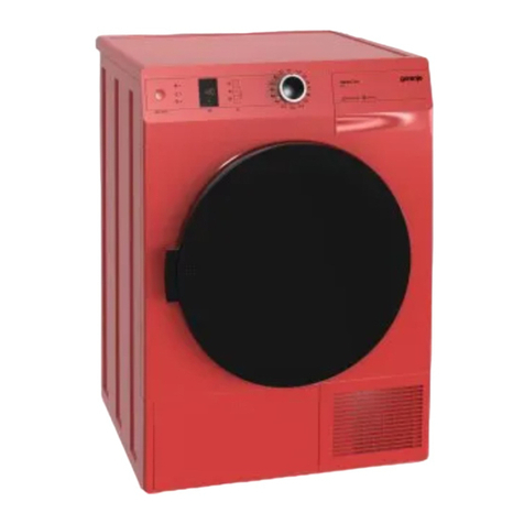 Gorenje D98F65EUK Operating and maintenance manual