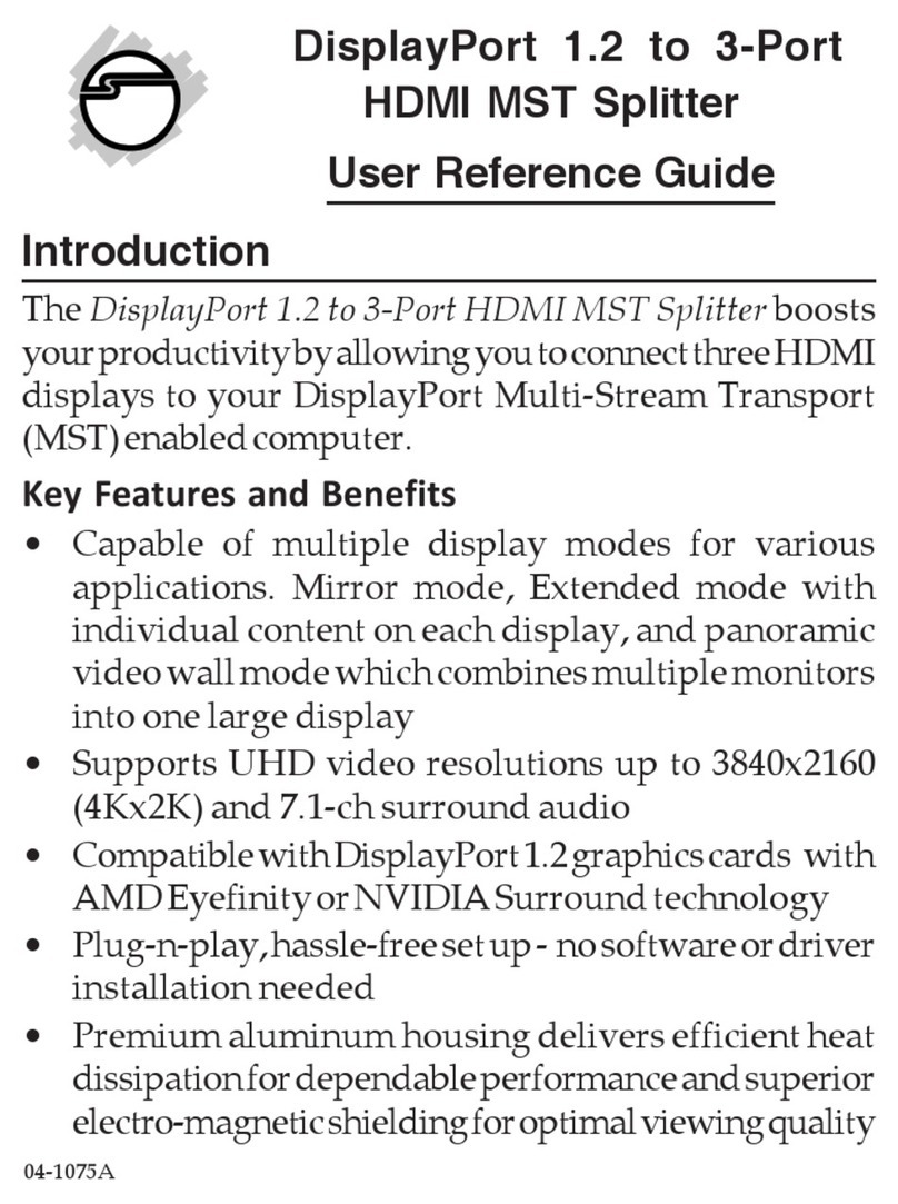 SIIG CE-DP0C12-S1 User reference guide