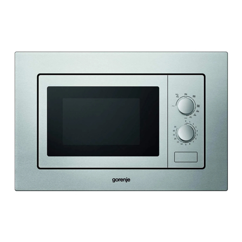 Gorenje BM171E2X User manual