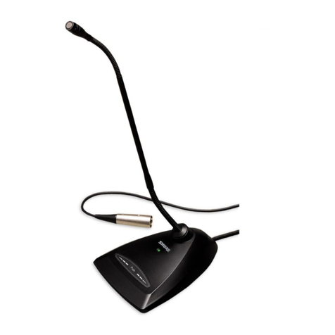 Shure Microflex MX418D/S user guide