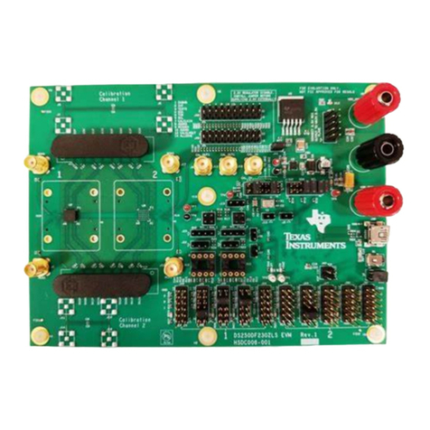 Texas Instruments DS250DF230EVM User manual