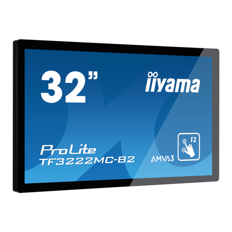 Iiyama ProLite TF3222MC-B2 User manual