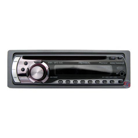 Pioneer DEH-P390MP/XU/UC User manual