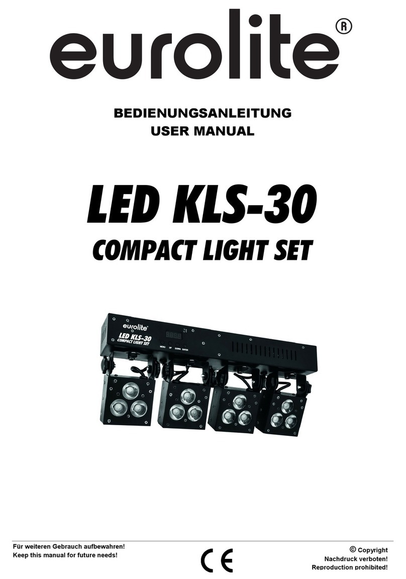 EuroLite LED KLS-30 user manual