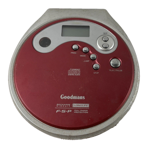Goodmans GCD611KH Series User manual