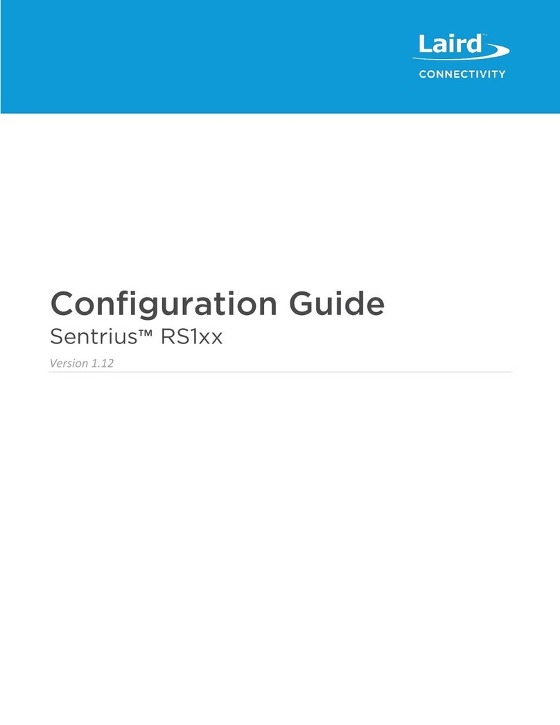 Laird Sentrius RS191 User manual