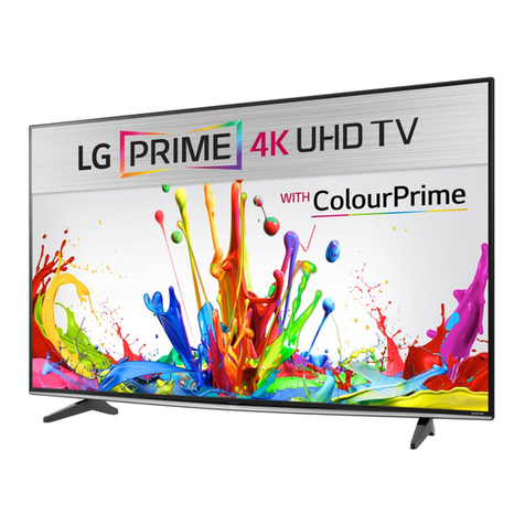 LG UF83 Series User manual