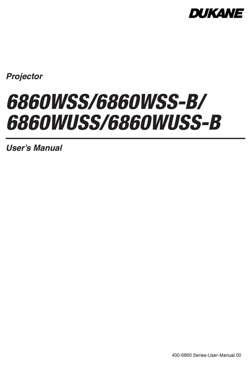 Dukane ImagePro 6860WUSS user manual