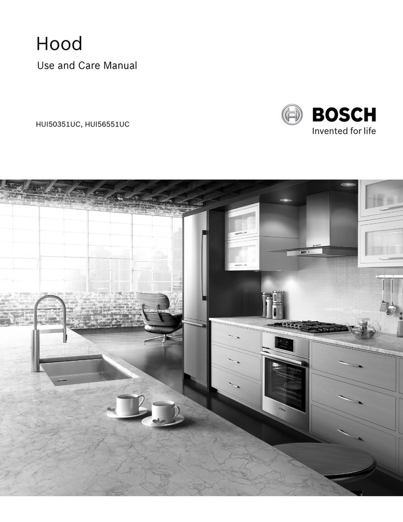 Bosch HUI56551UC User manual