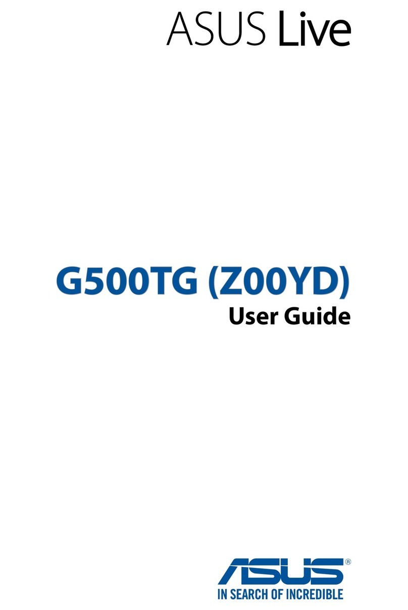 Asus Live G500TG User manual