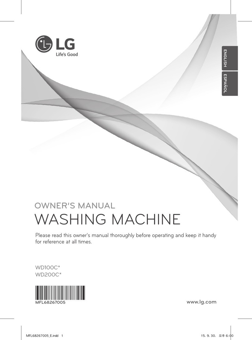 LG WD100CV User manual