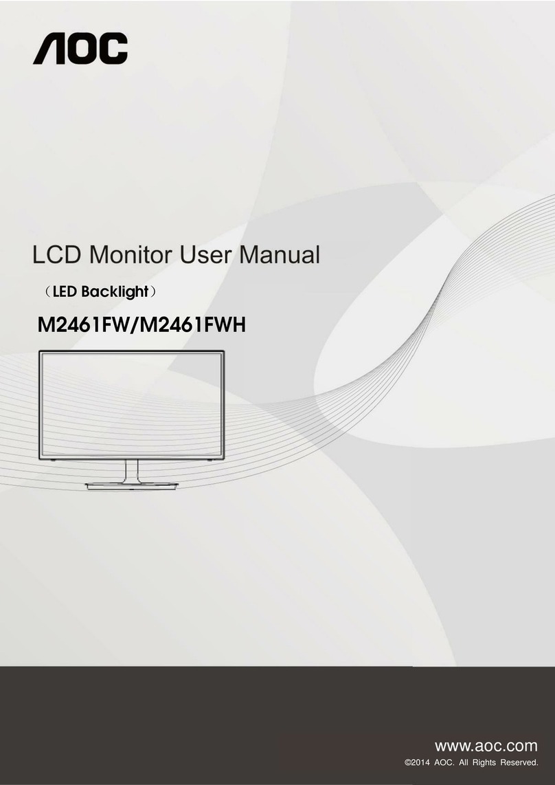 AOC M2461FW User manual