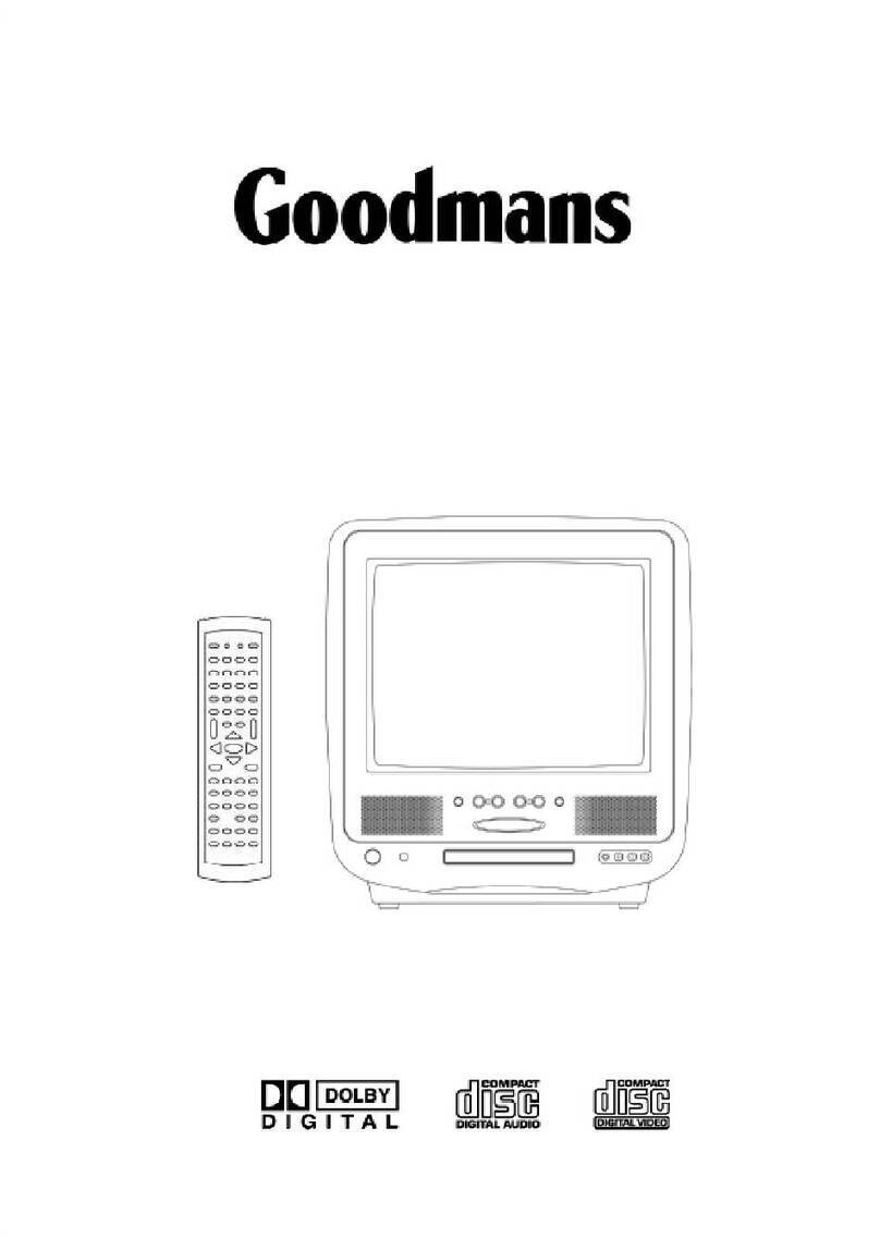Goodmans GTV14T3DVD Operation manual