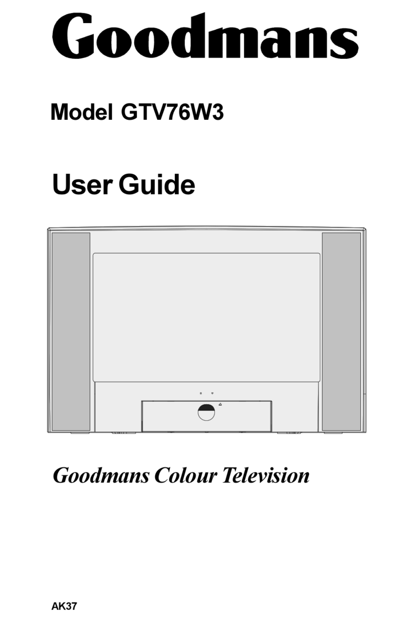 Goodmans GTV76W3 User manual