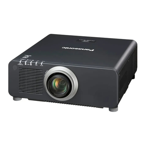 Panasonic PT-DW830E Operating instructions