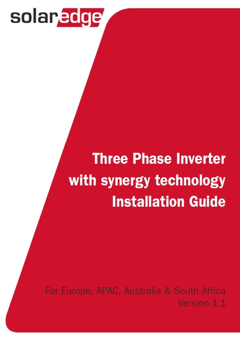 SolarEdge SE8K-N4 User manual
