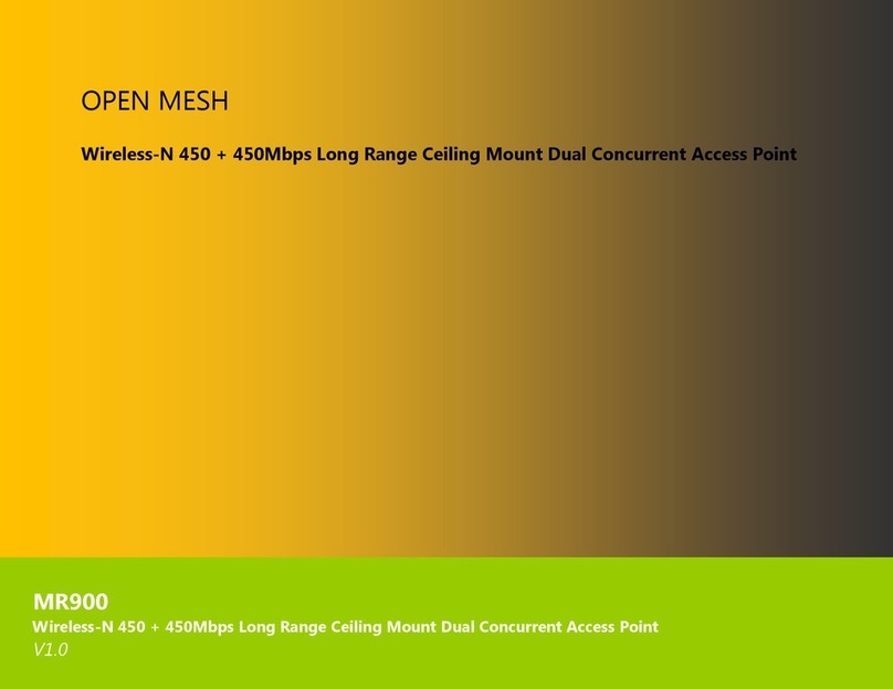 Open Mesh MR900 User manual