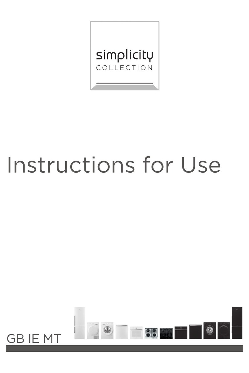 Gorenje Simplicity ECT6SY2W User manual