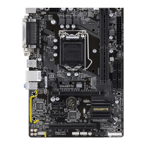 Gigabyte GA-B250M-D3V user manual